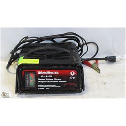 MOTOMASTER BATTERY CHARGER.