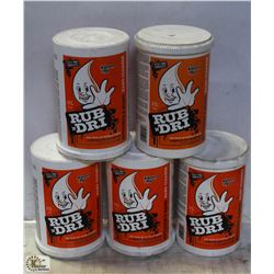 BOX WITH 5 CONTAINERS KLEENFLO HAND CLEANER