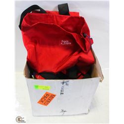 BOX OF ROPE BAGS