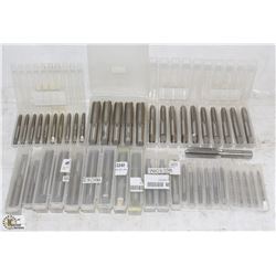 BOX OF NEW STN ASSORTED SIZE TAPS