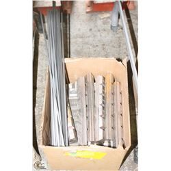 BOX OF ASSORTED KEYSTOCK & CHOCKY BARS