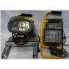Image 1 : LOT OF ASSORTED HALOGEN WORK LIGHTS