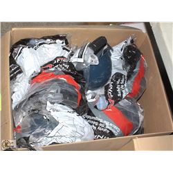 BOX OF NEW HARD HATS