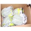 Image 1 : BOX OF NEW YELLOW HARD HATS