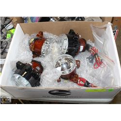 HELLA LIGHTS, THREE TESTED GOOD, ONE NEEDS BULB