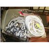 Image 1 : 2 PACKS OF ASSORTED HEAVY DUTY BUNGEE CORDS.