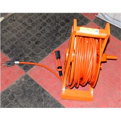 EXTENSION CORD WITH REEL. ON CHOICE