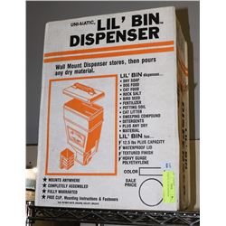 UNIMATIC LIL' BIN DISPENSER.