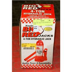 TORIN BIG RED 4 TON HYDRAULIC JACK.