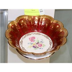 BAVARIAN HAND PAINTED BOWL