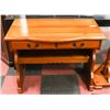 Image 1 : PINE WRITING DESK, 37.5"X18"X29.5". FURNITURE