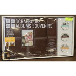 NEW 2 PACK/30 PAGE SCRAPBOOKS W/ EXPANDABLE