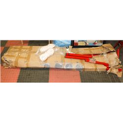 RED TRAMPOLINE IN BOX