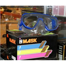 LOT OF 4 ISP CORONA DIVING/SCUBA SNORKELLING MASKS