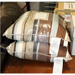 PACK OF 2 DECORATIVE PILLOWS