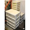 Image 1 : LOT OF 3 STORAGE BIN DRAWERS, 33"H X 17"D X 48"