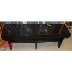 WOOD HALL BENCH 48 X 13 X 18"H