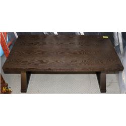 WOOD COFFEE TABLE 47 X 25 X 20"H