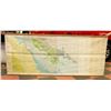 Image 1 : VINTAGE UNIVERSITY OF ALBERTA GEOLOGICAL MAP OF
