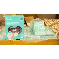 CASE OF SILICONE CRYSTAL GLASS BOTTLES