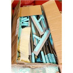 CASE OF SQUEEGEES AND BROOMS