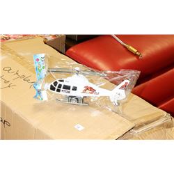 LARGE CASE OF AIRPLANE TOYS