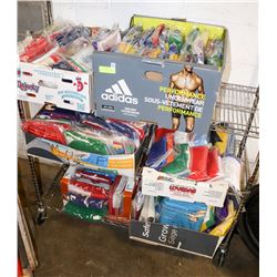 8 FLATS OF LARGE FLAGS FROM AROUND THE AROUND.