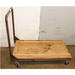 ROLLING MOVING CART ON WHEELS 4' X 2'