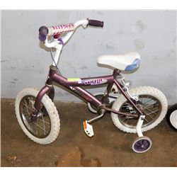 GIRLS BRIGETTE SPORTEK BIKE 12" WHEELS
