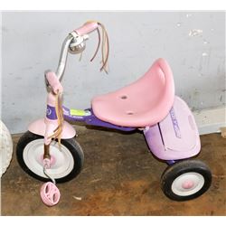 GIRLS RADIO FLYER TRICYCLE