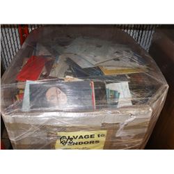 PALLET OF MIXED MEDIA INCLUDES THOUSANDS OF ITEMS