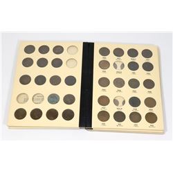 BOOK OF CANADA  1 CENT COINS -111 COINS INSIDE