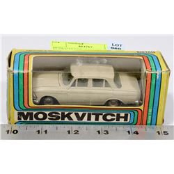 MOSKVITVH DIE CAST MADE IN RUSSIA, IN ORIGINAL BOX