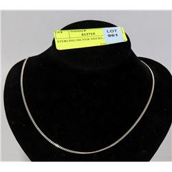 STERLING SILVER NECKLANCE