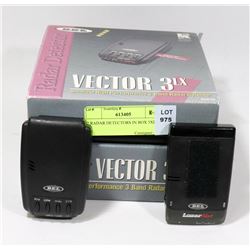 2 RADAR DETECTORS IN BOX 3XL