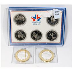 1978 EDMONTON COIN COLLECTION WITH 2 MUSCLE CAR