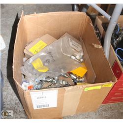 LARGE BOX OF ASSORTED FITTINGS