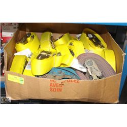 16- KINEDYNE LOGISTIC STRAPS 1 3/4" X 12' NEW