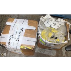 2 CASES OF METAL BRACKETS