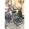Image 1 : LOT OF 6 HYDRAULIC LIFT OFFICE CHAIRS - AS IS