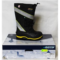 BAFFIN STEEL TOE RUBBER BOOTS SIZE 10