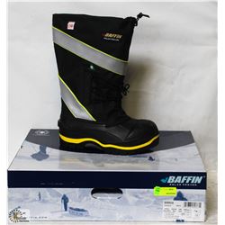 BAFFIN STEEL TOE RUBBER BOOTS SIZE 10