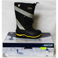 BAFFIN STEEL TOE RUBBER BOOTS SIZE 10