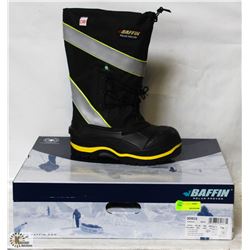 BAFFIN STEEL TOE RUBBER BOOTS SIZE 10