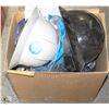 Image 1 : BOX OF ASSORTED HARD HATS
