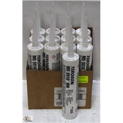 CASE OF 12 TEROSON ELASTIC SEALANT - ON CHOICE
