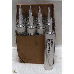 CASE OF 12 LOCTITE UR 3370 GY ADHESIVE