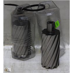 PAIR OF HOUGEN 44MM X 76MM CUTTER BITS - ON CHOICE
