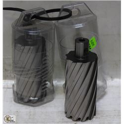 PAIR OF HOUGEN 44MM X 76MM CUTTER BITS - ON CHOICE