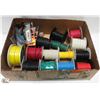 Image 1 : 15 REELS OF WIRE #10 #14, WHITE GREEN RED YELLOW